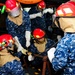 USS Ronald Regan sailors conduct damage control drill