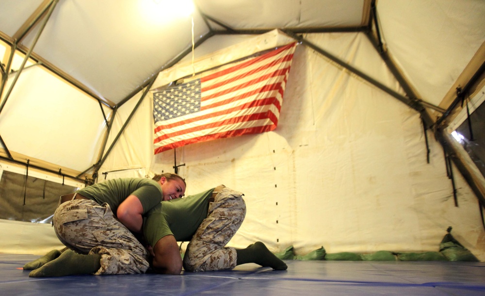 MCMAP on Camp Leatherneck