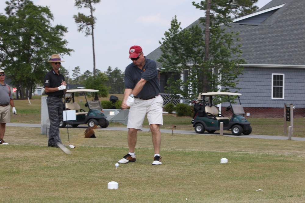 New River Marines compete in golf scramble