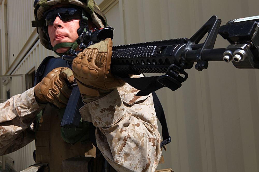 MLG Marines prepare for battle with MOUT training
