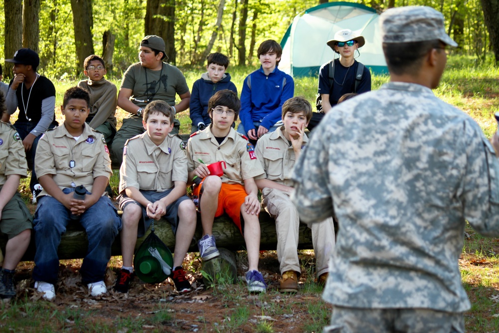 1-89 CAV hosts Boy Scout visit to Fort Drum