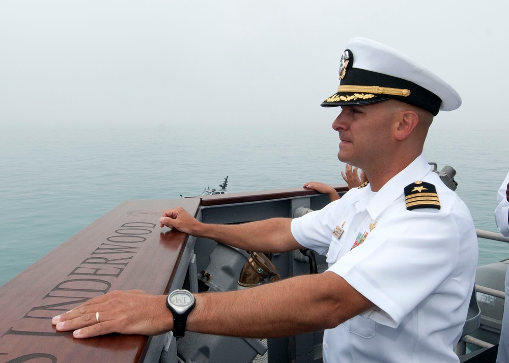 USS Underwood in Peru