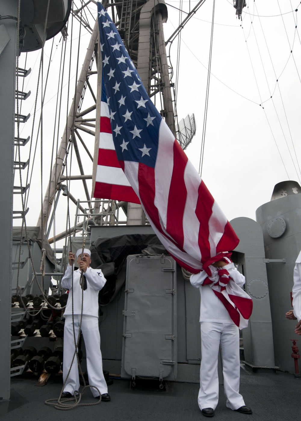 USS Underwood in Peru