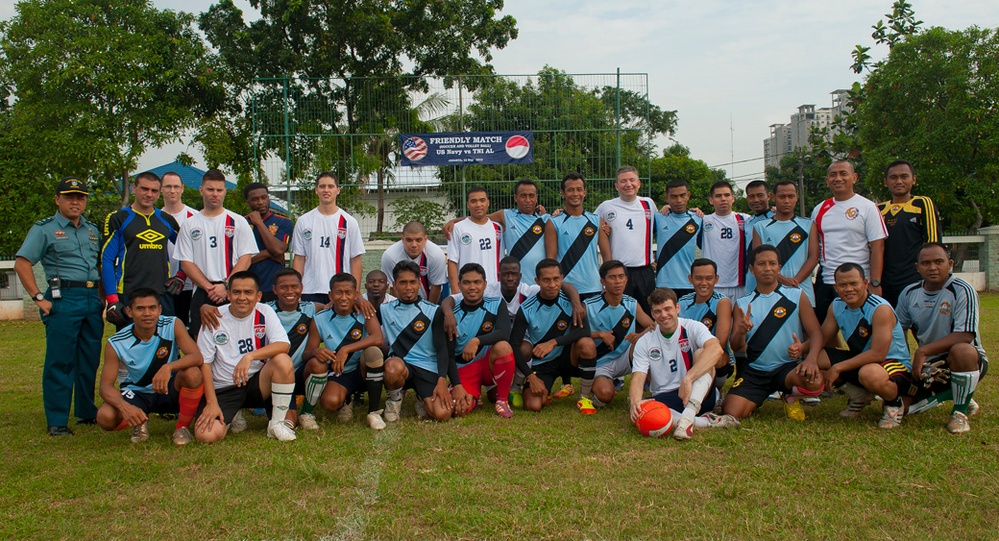 Friendly sports day in Jakarta