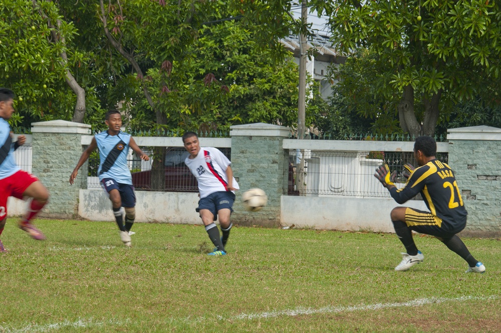 Friendly sports day in Jakarta