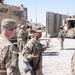 Sustainers visit Kandahar Transient Yard