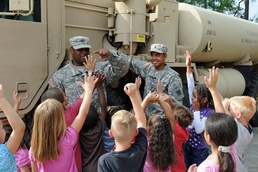 ‘Vanguards’ show Brittin students what the Army is all about