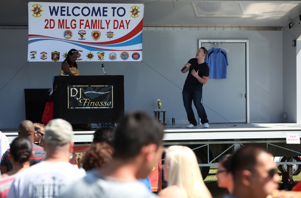 2nd Marine Logistics Group celebrates military spouse appreciation day