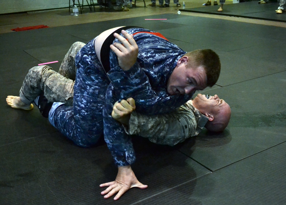 Defending the arm bar