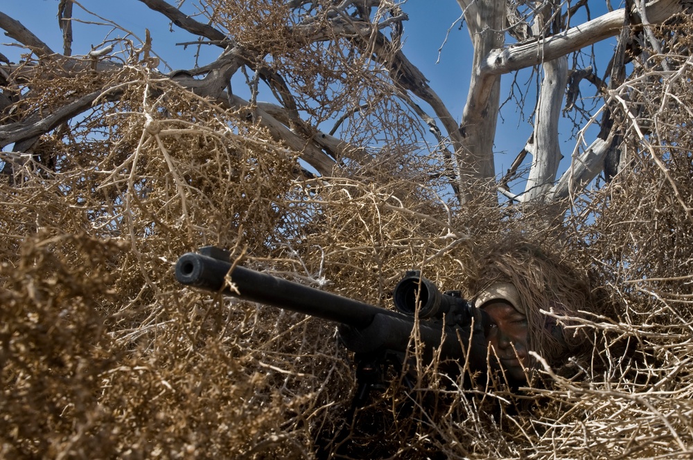 9th female sniper in Air Force history