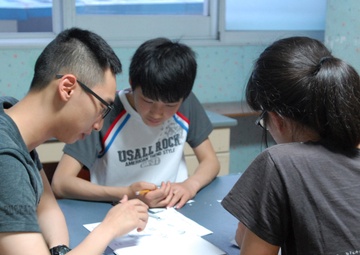 KATUSA volunteers provide tutoring for children’s home