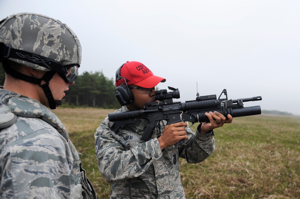 SFS airmen maintain readiness during qualifications