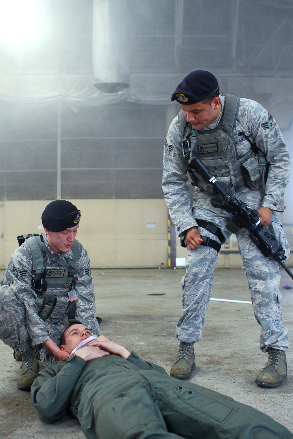 Team Yokota conducts emergency management exercise during consolidated unit inspection