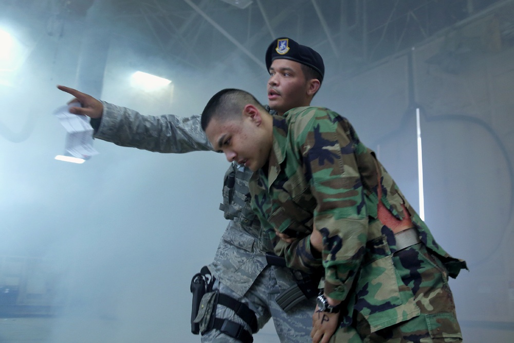 Team Yokota conducts emergency management exercise during consolidated unit inspection