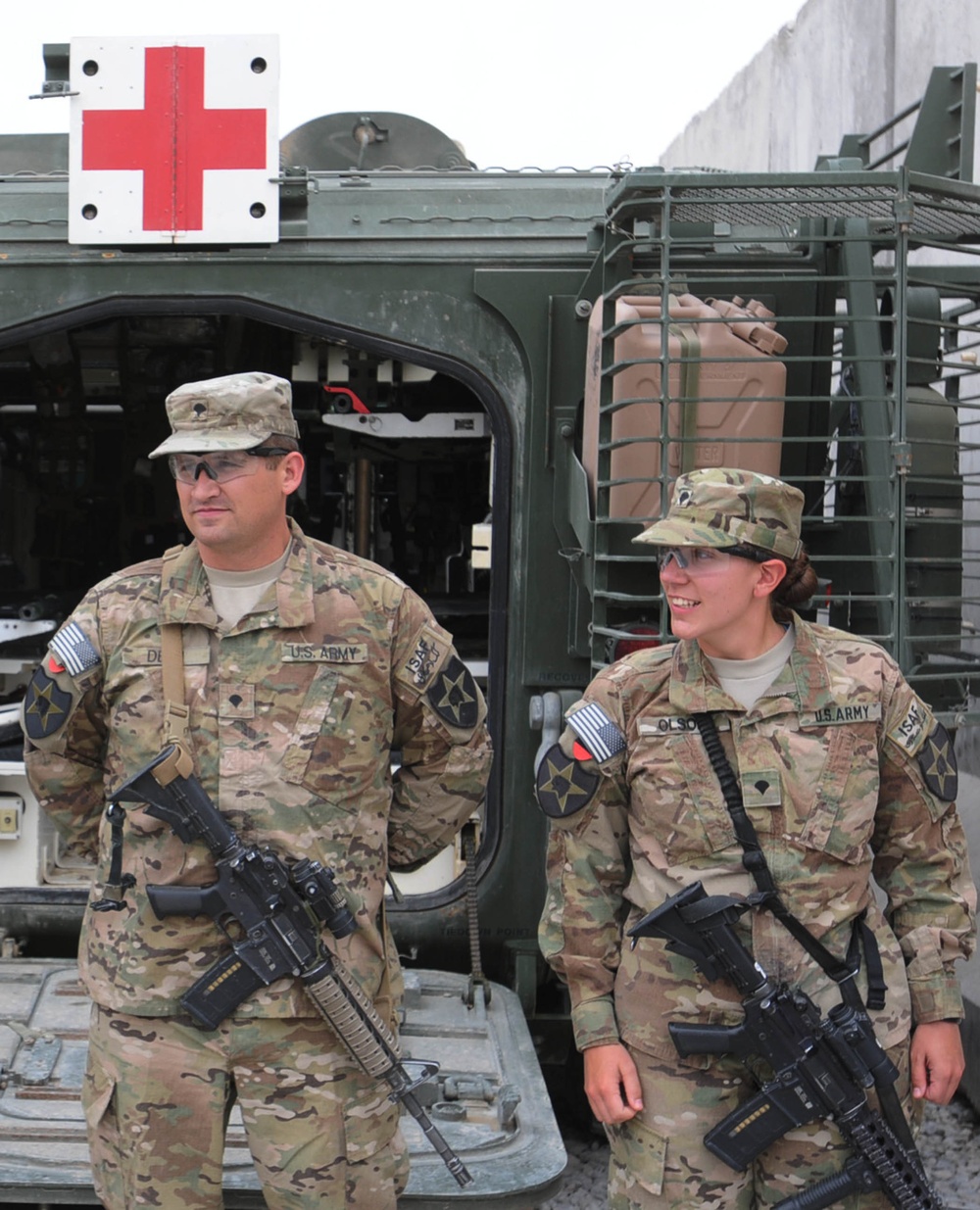 Compassionate care - the tale of two combat medics