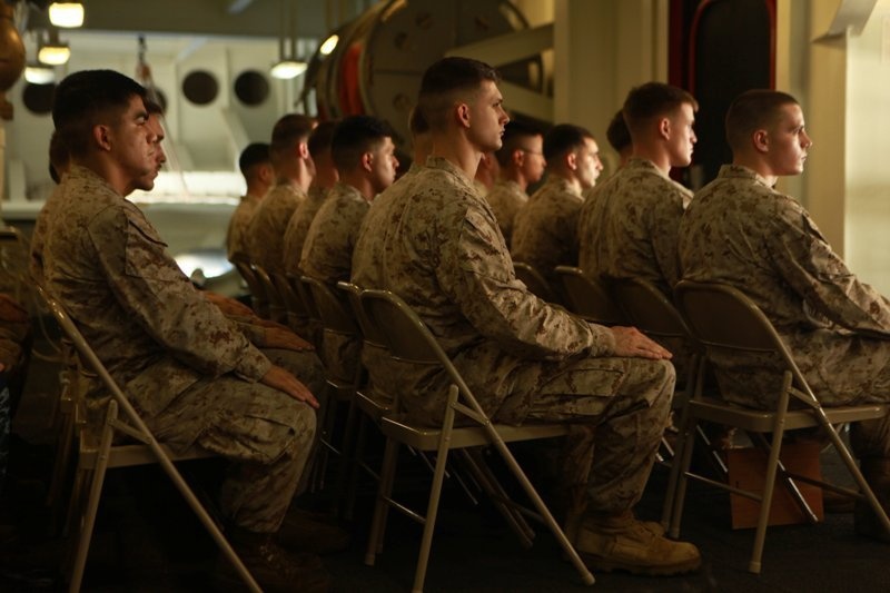 Marines, sailors graduate leadership course aboard USS Makin Island