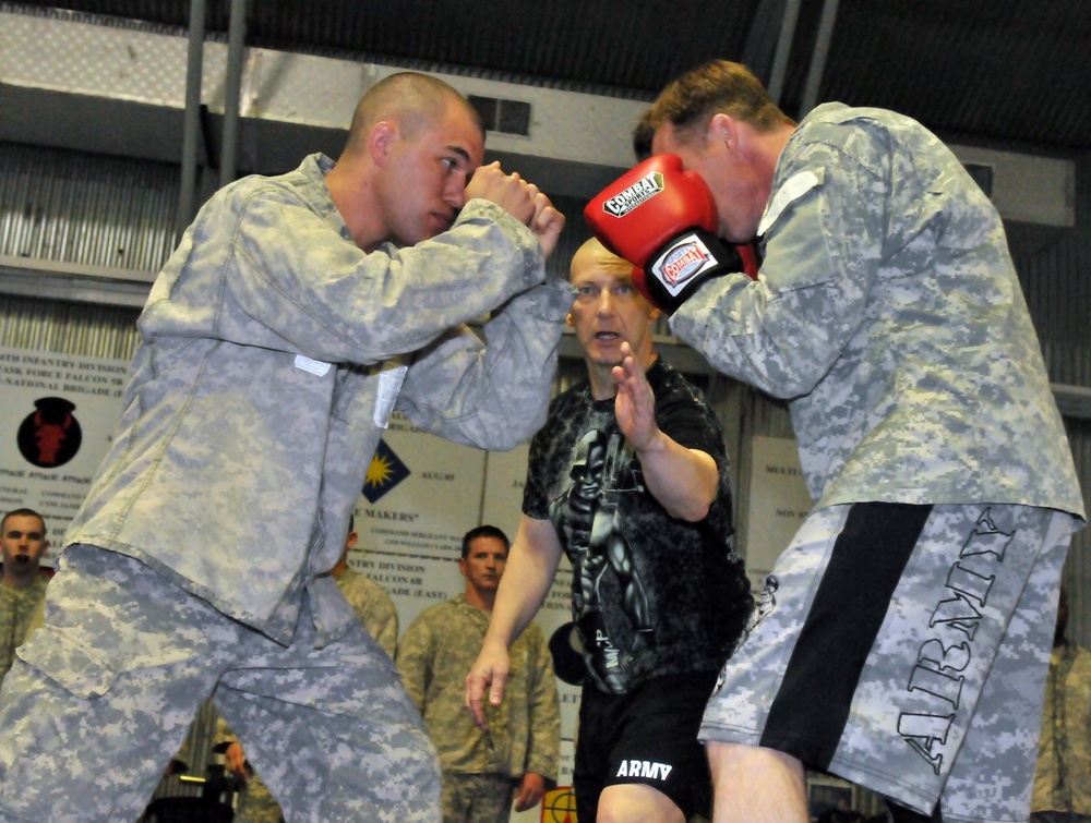 Combatives: Not your regular 'Death by Power Point' course