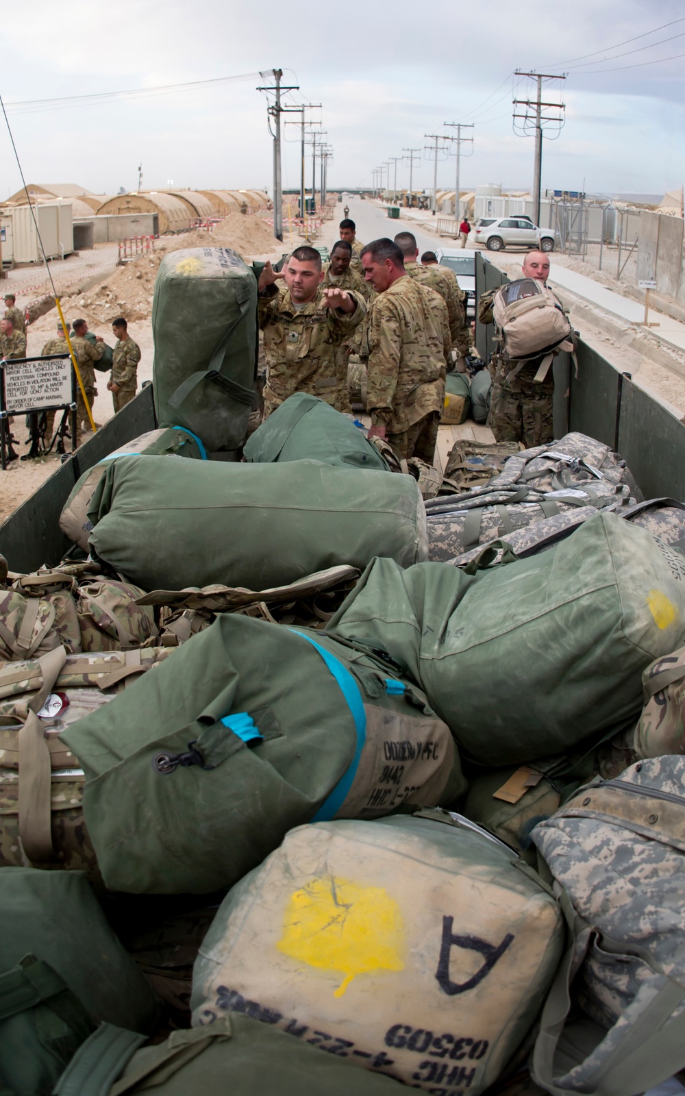 The 1st ACB begins redeployment to home station