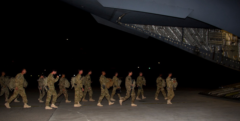 The 1st ACB begins redeployment to home station