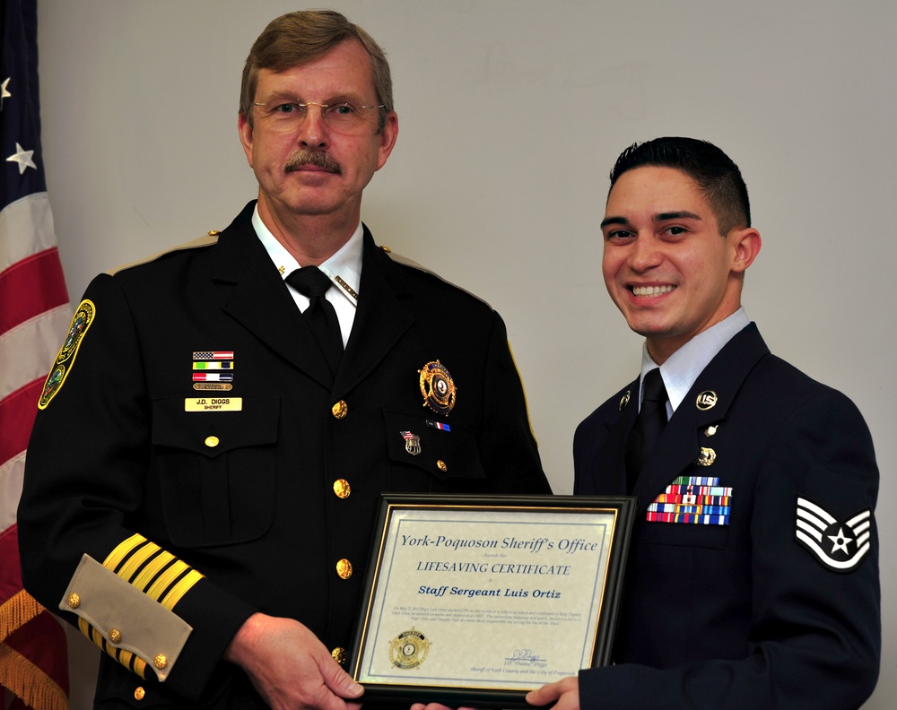 The Patriot Files: Langley NCO saves a life