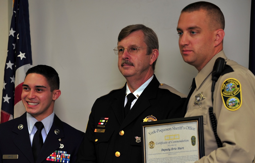The Patriot Files: Langley NCO saves a life