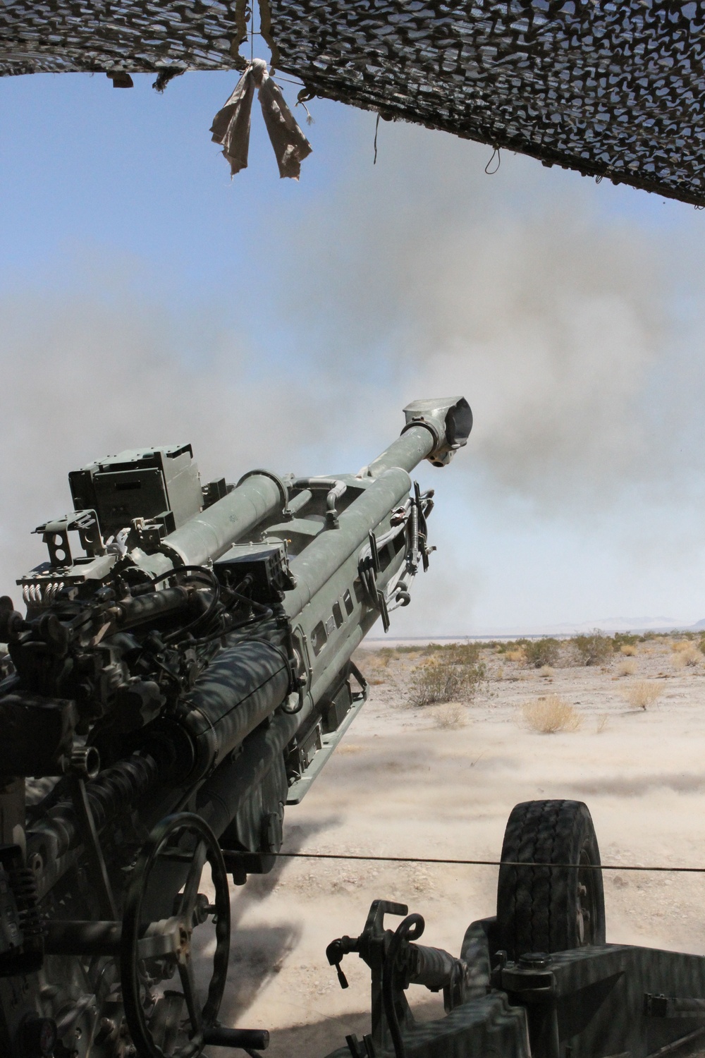 Marines fire away Desert Fire Exercise 2012