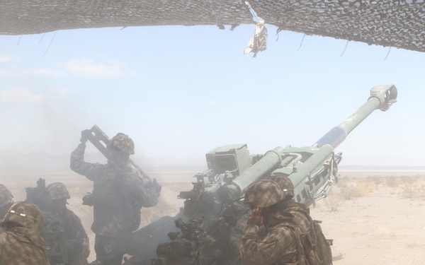 Marines fire away Desert Fire Exercise 2012