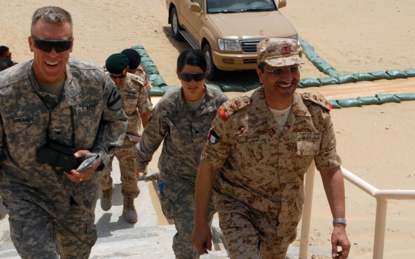 Ironhorse conducts joint-exercise with Kuwaiti, Emirate leaders