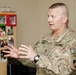 US Army Command Sgt. Maj. John W. Troxell visits Leatherneck