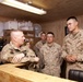 US Army Command Sgt. Maj. John W. Troxell visits Leatherneck