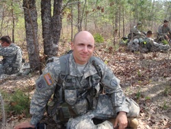 2nd Lt. Don Gomez at Infantry Basic Officer Leadership Course (IBOLC) [Image 2 of 2]