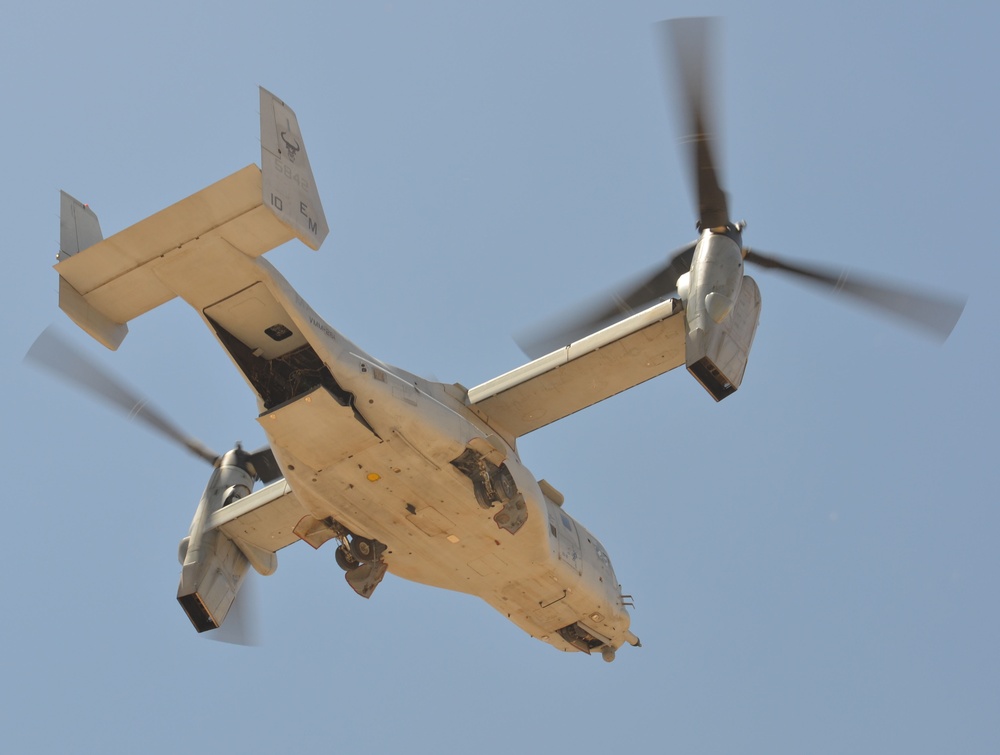 Ospreys make Eager Lion landing