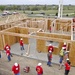 Buckley service members support home construction for injured vet
