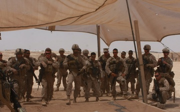 2/4 Marines train on FOB Leatherneck