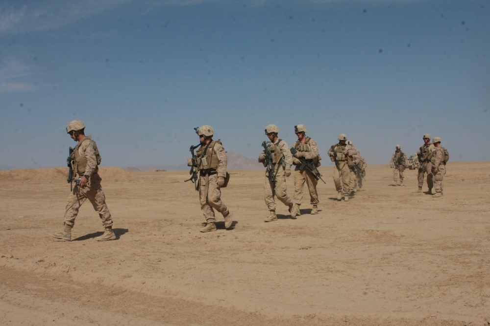 2/4 Marines trains in Musa Qala