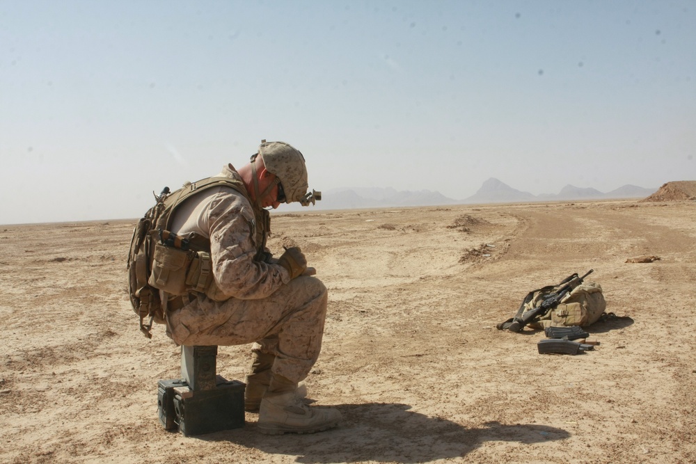 2/4 Marines trains in Musa Qala