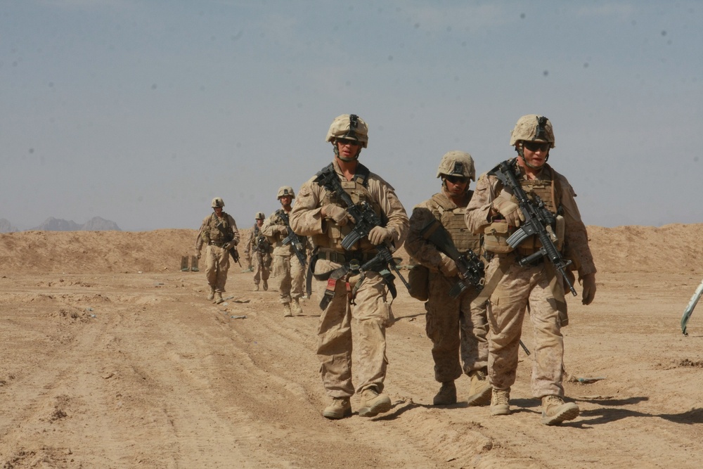 2/4 Marines trains in Musa Qala