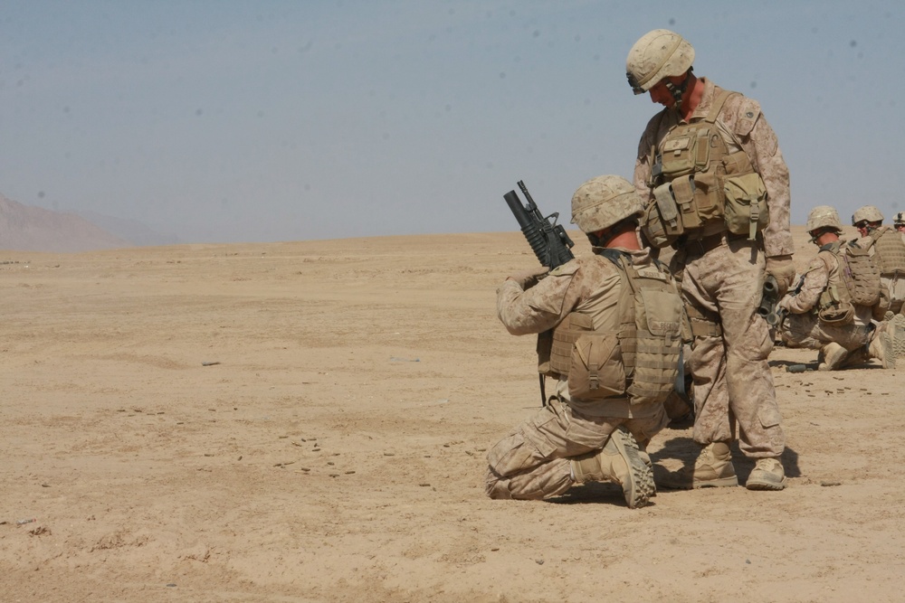 2/4 Marines trains in Musa Qala