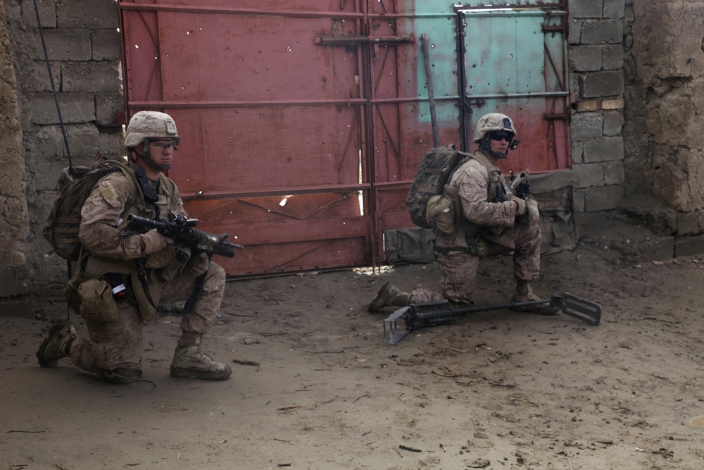 3/7 patrols in Sangin