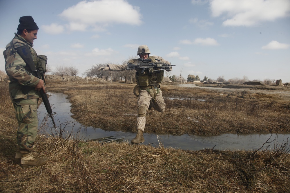 3/7 patrols in Sangin