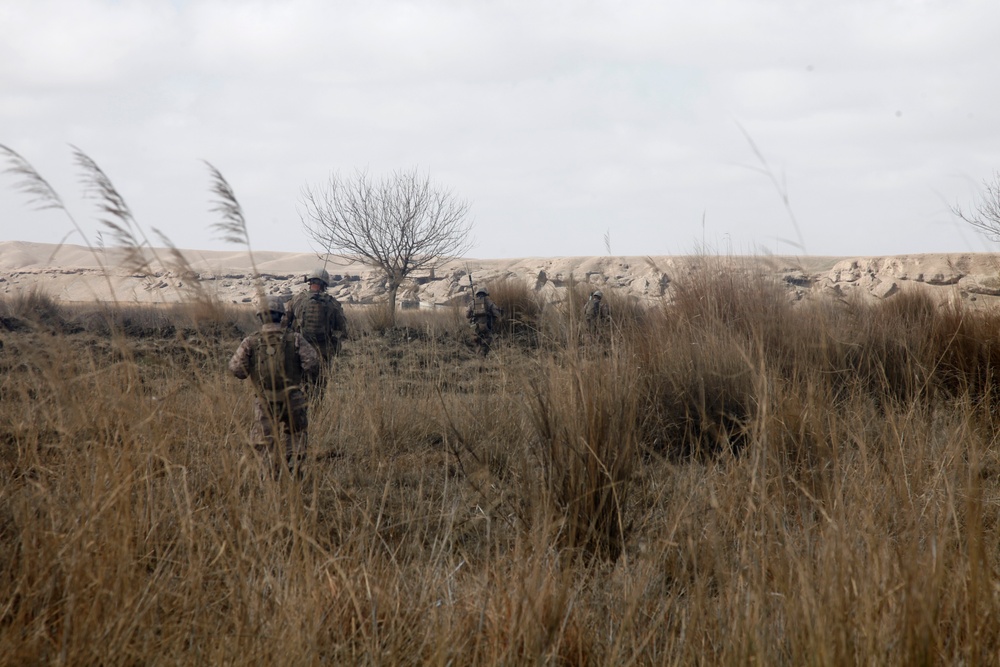 3/7 patrols in Sangin