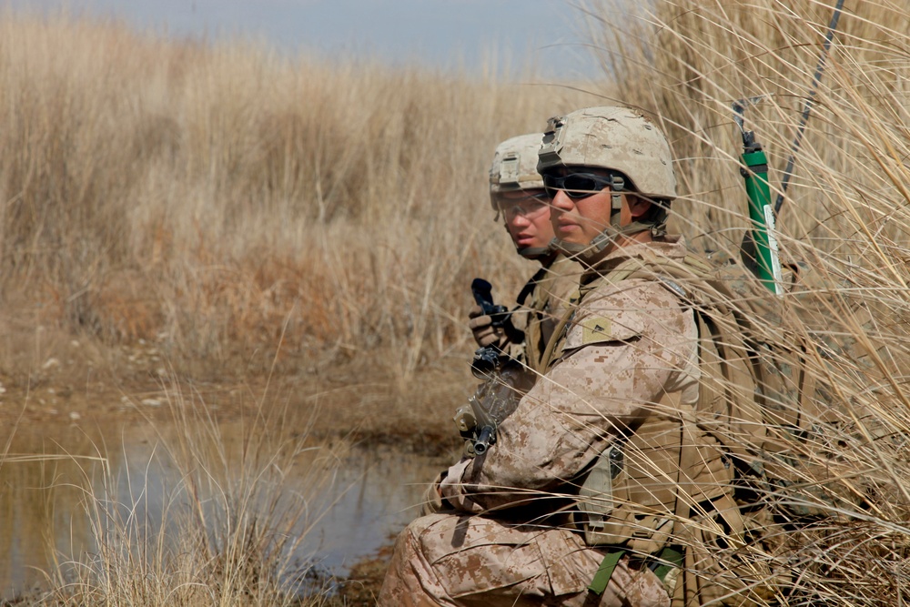 3/7 patrols in Sangin