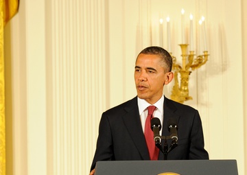 White House Medal of Honor Ceremony for Specialist Four Leslie H. Sabo, Jr.