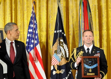 White House Medal of Honor Ceremony for Specialist Four Leslie H. Sabo, Jr.