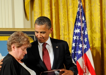 White House Medal of Honor ceremony for Specialist 4 Leslie H. Sabo Jr.