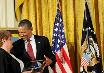 White House Medal of Honor ceremony for Specialist 4 Leslie H. Sabo, Jr.