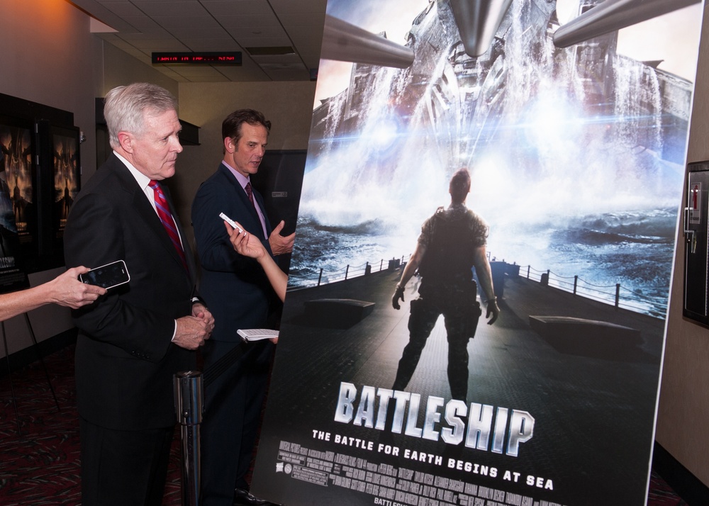 Private screening of &quot;Battleship&quot;