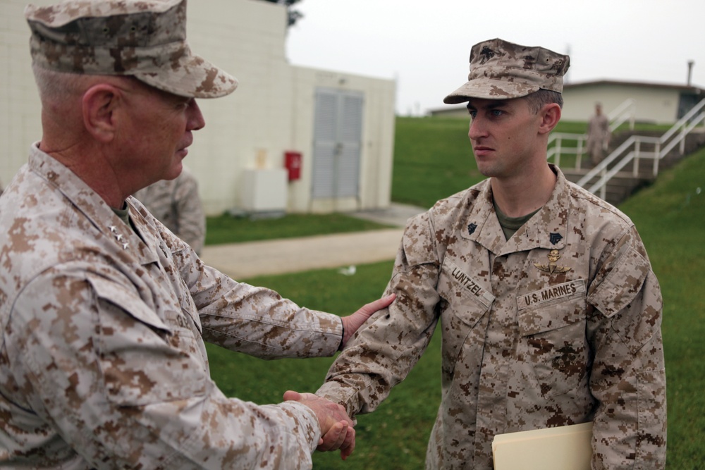 Marine’s merit earns scholarship to Colgate