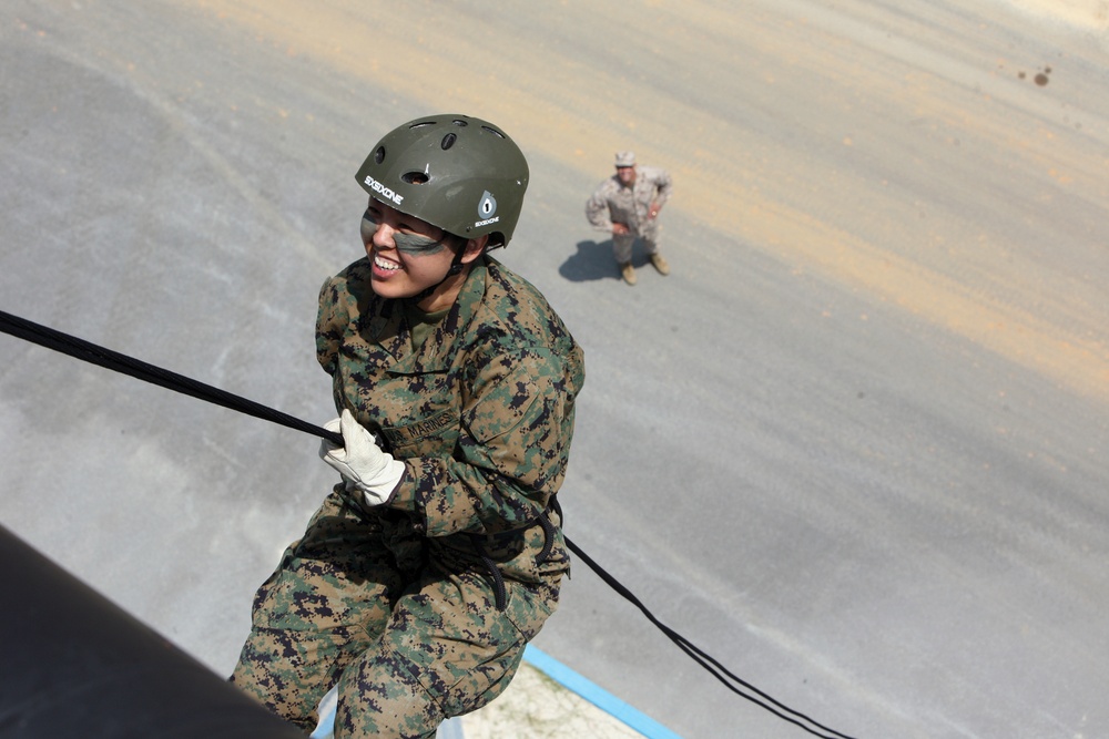 Warrior day strengthens bond for Marines, spouses