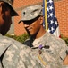 Purple Heart recipient at Fort Detrick